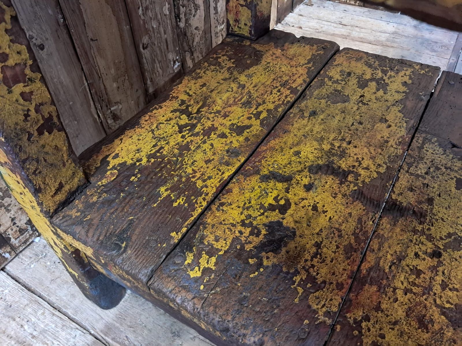 Rustic Workstation Table photo for sale