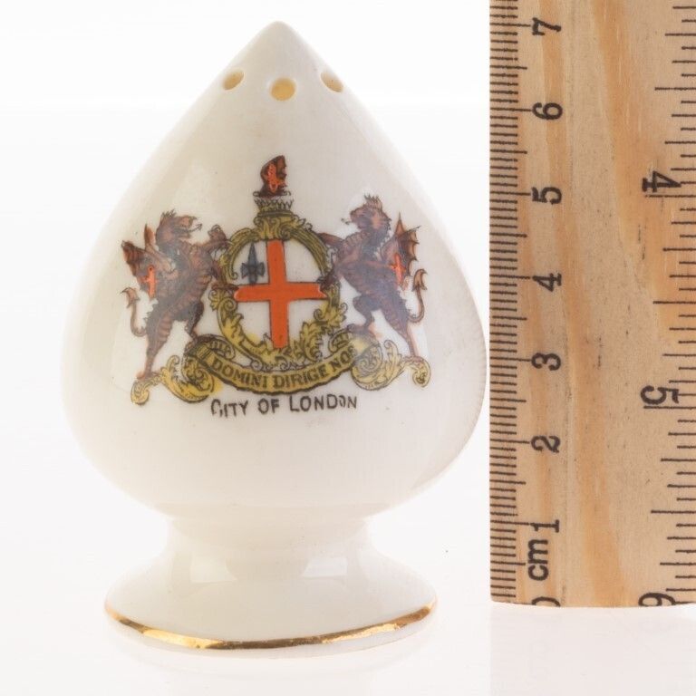 City Of London Crested Porcelain Shaker photo for sale