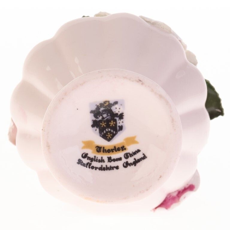 Staffordshire Porcelain Flowers Vase photo furniture