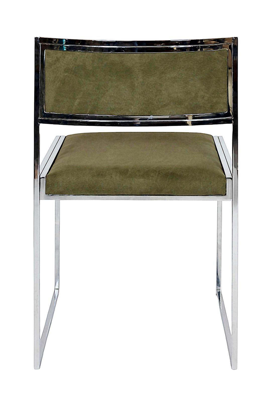 Set Of 4 Pcs. Mid Century Italian Chrome Chairs By Willy Rizzo photo vinterior
