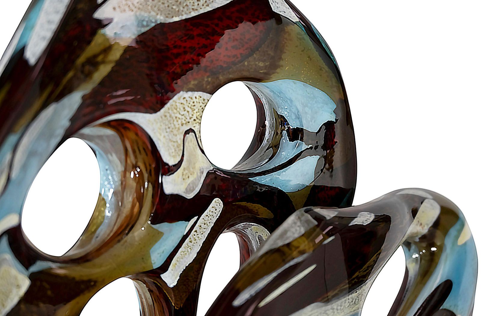 Italian Handmade And Signed Murano Glass Sculpture photo vinterior