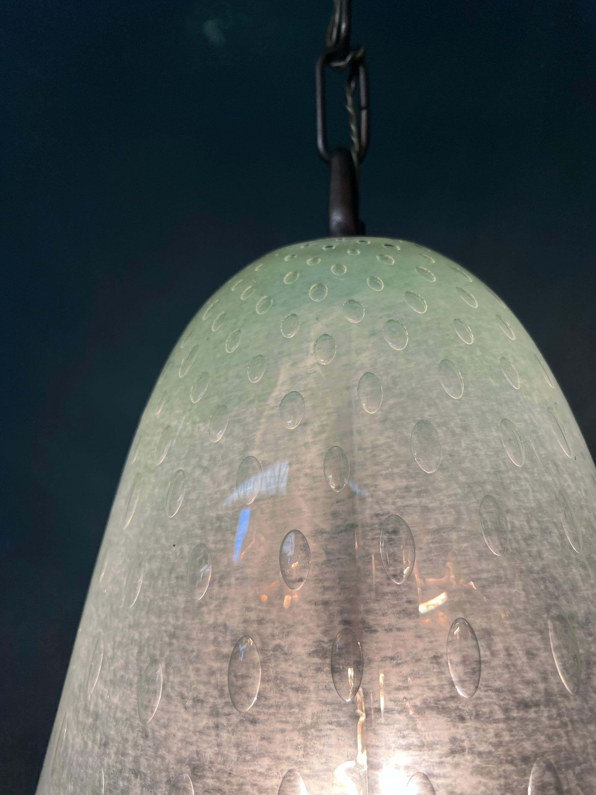 photo furniture Lantern Chandelier By Barovier & Toso, Murano