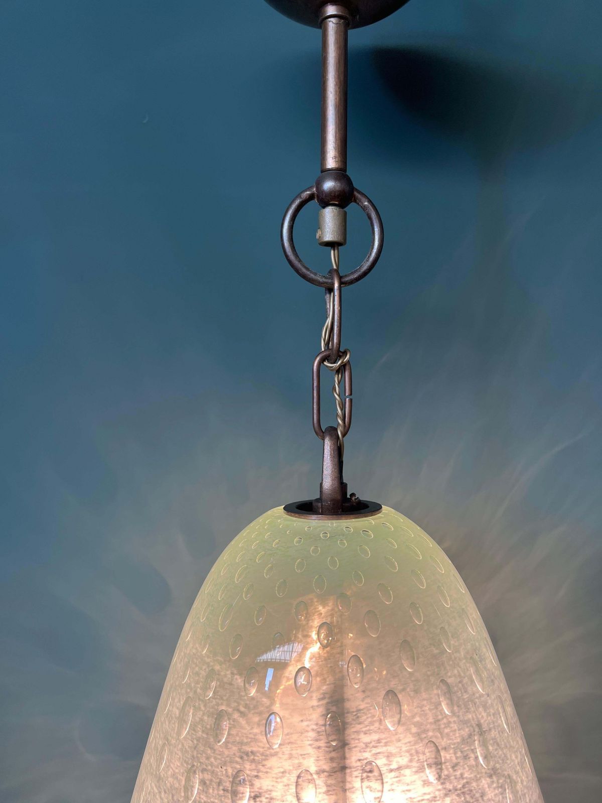 photo for sale Lantern Chandelier By Barovier & Toso, Murano