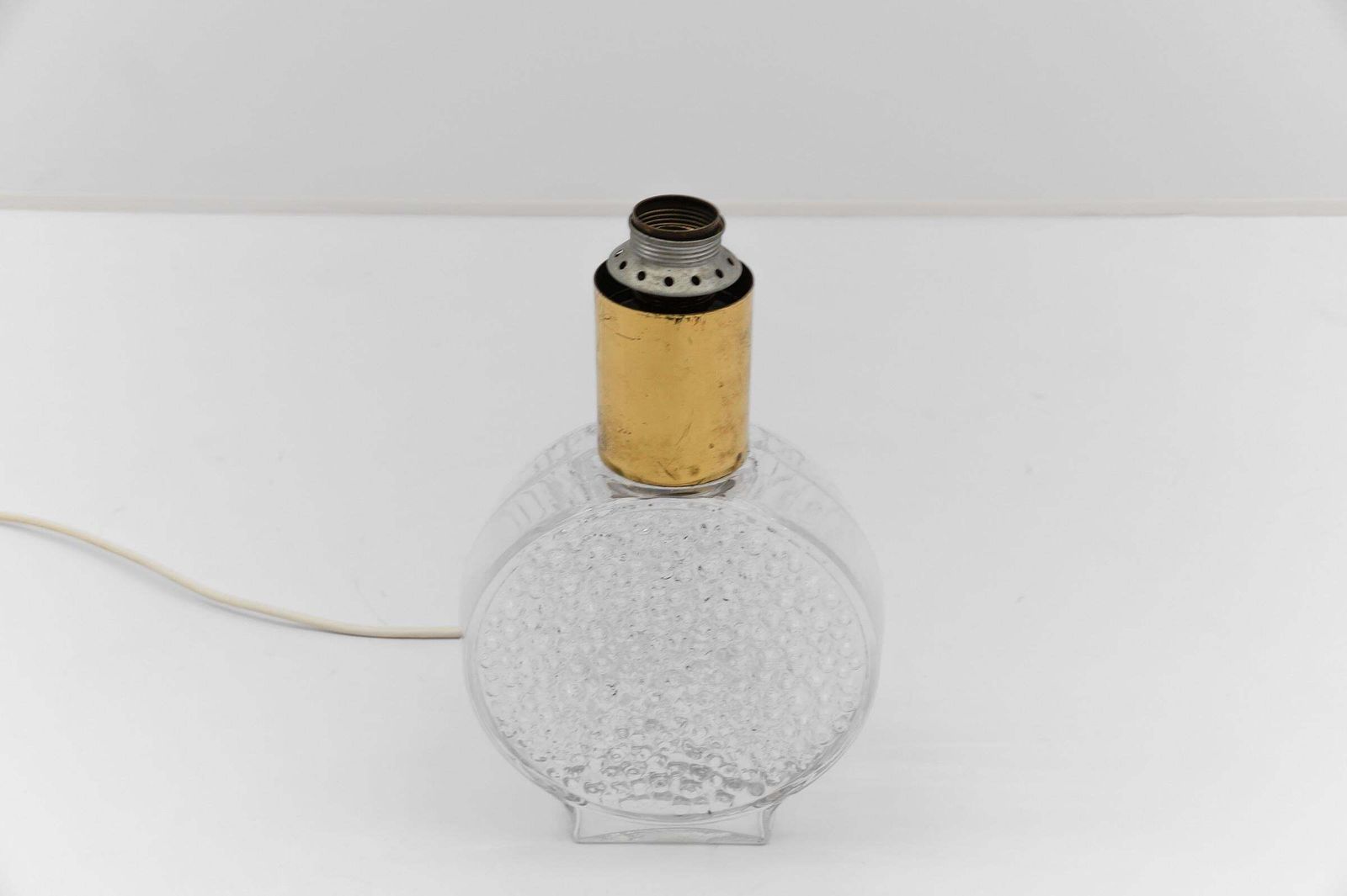 Bubble Glass Table Lamp By Helena Tynell For Limburg, Germany, 1970s photo buy