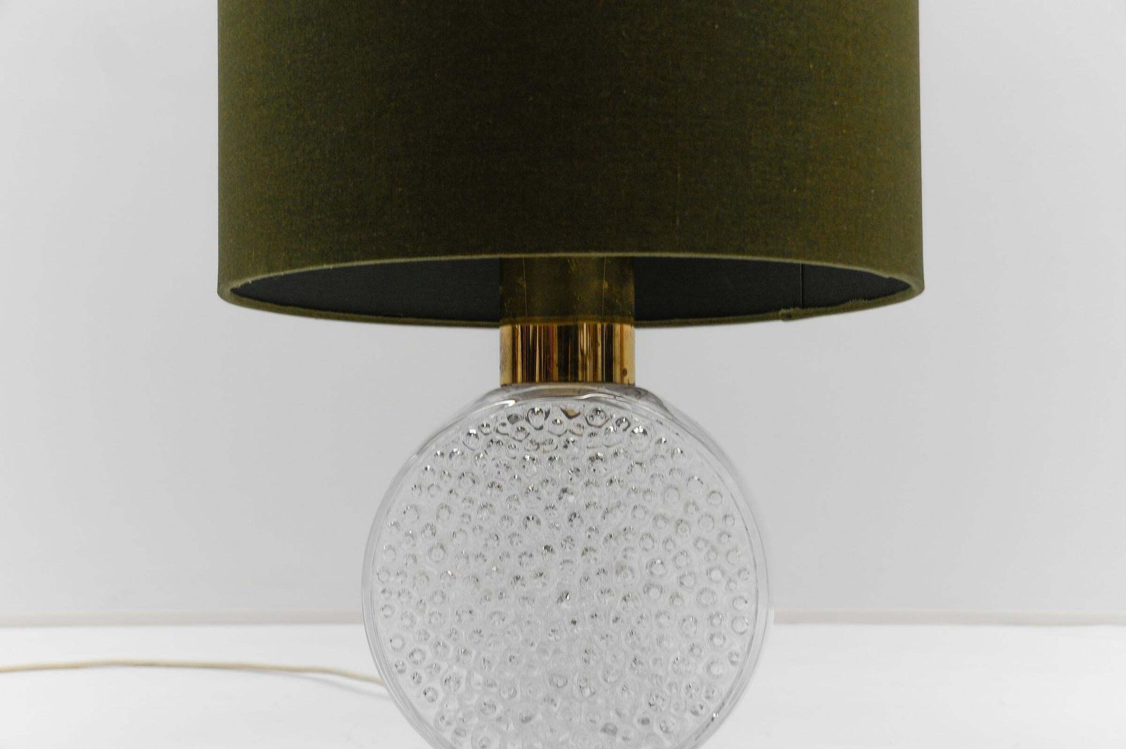 815.0 Bubble Glass Table Lamp By Helena Tynell For Limburg, Germany, 1970s photo
