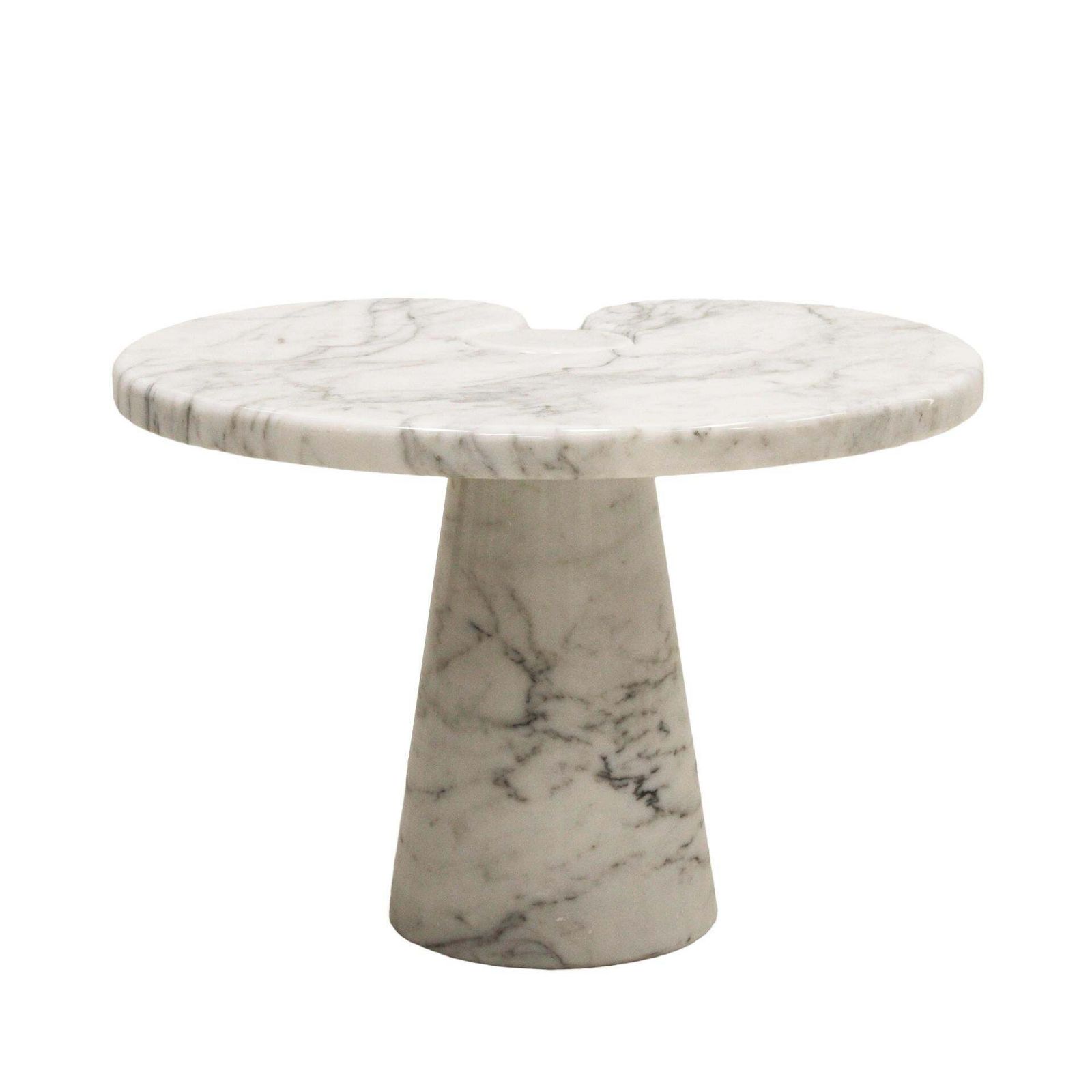 Angelo Mangiarotti Mid Century Eros Italian Side Tables Made Of Marble photo for sale