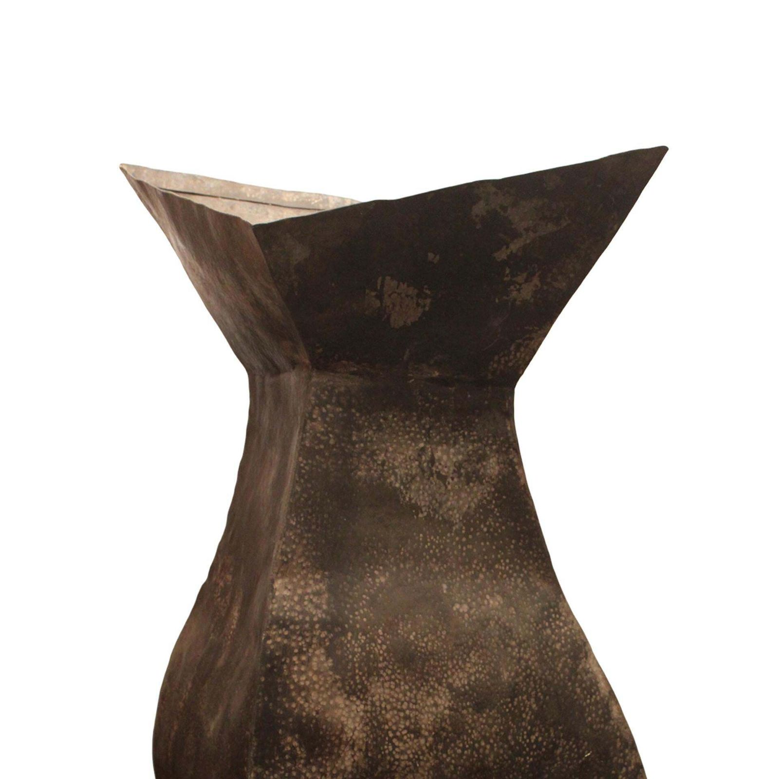 Moroccan Large Vessel   Sculpture Made Of Hammered Metal photo vinterior