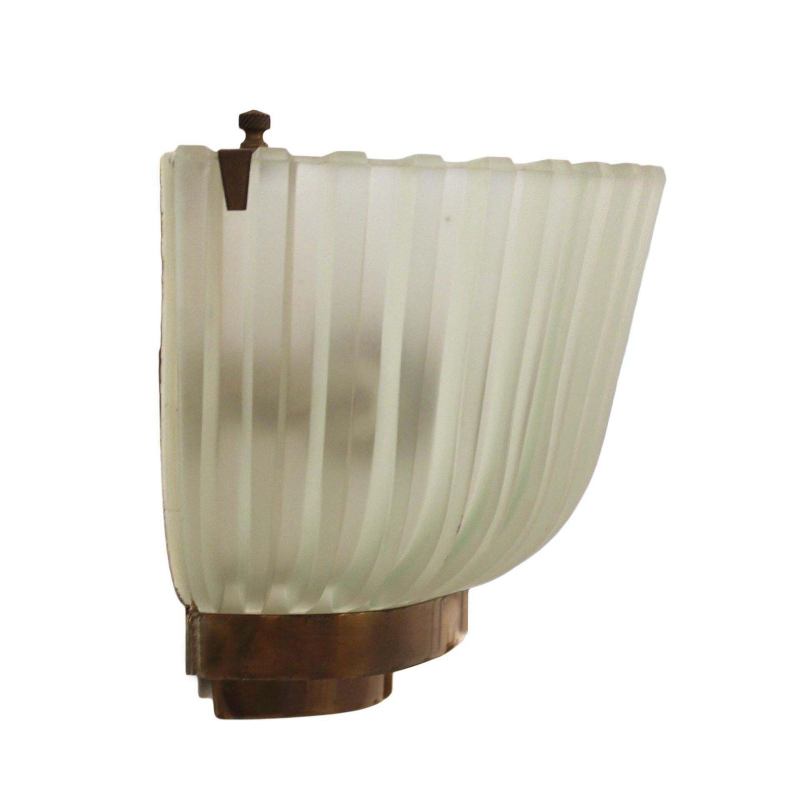 Mid Century Modern By Archimede Seguso Couple Of Italian Wall Lamps, Sconces photo for sale
