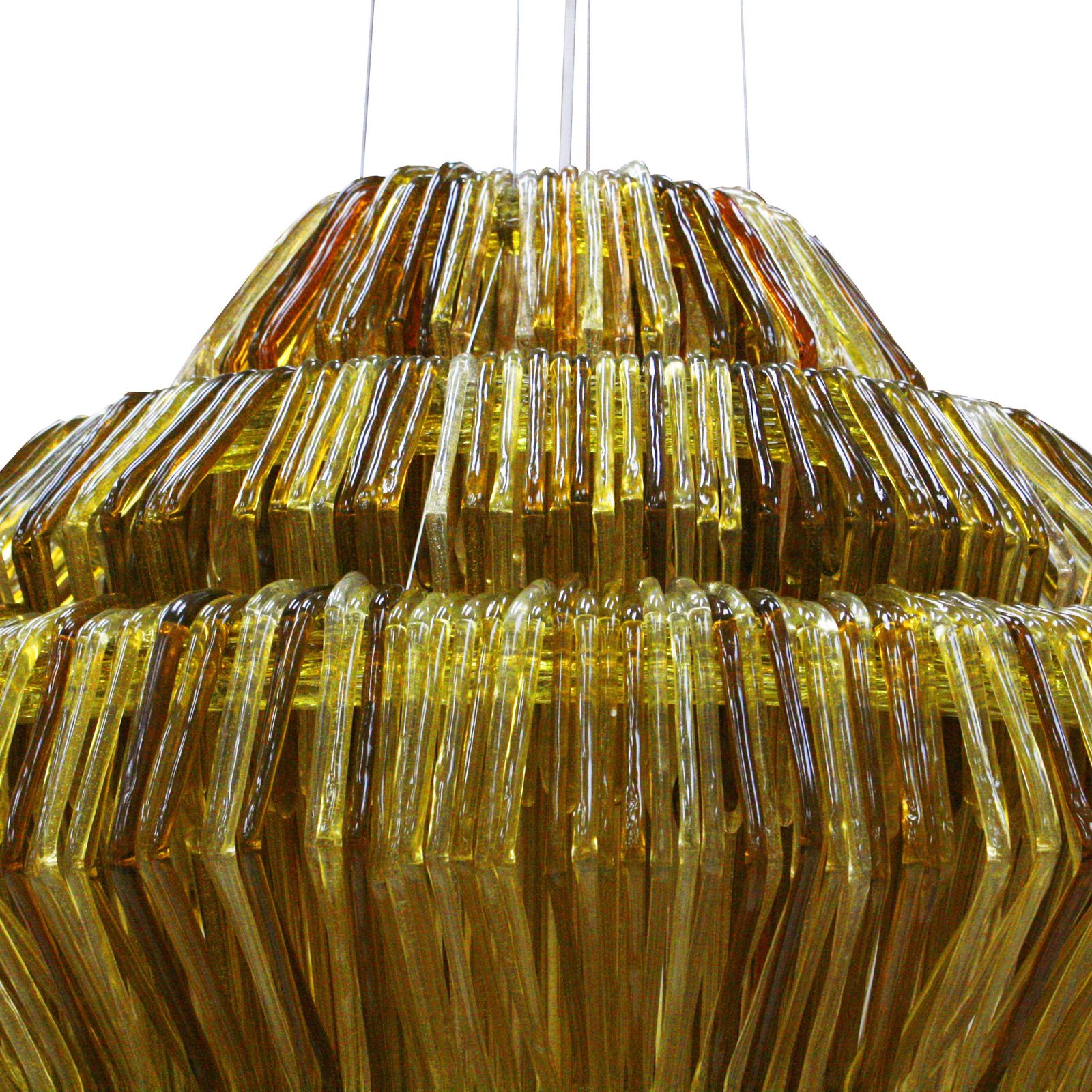 Contemporary Jacopo Foggini Pendant Gold And Brown Polycarbonate Italian Lamp photo furniture