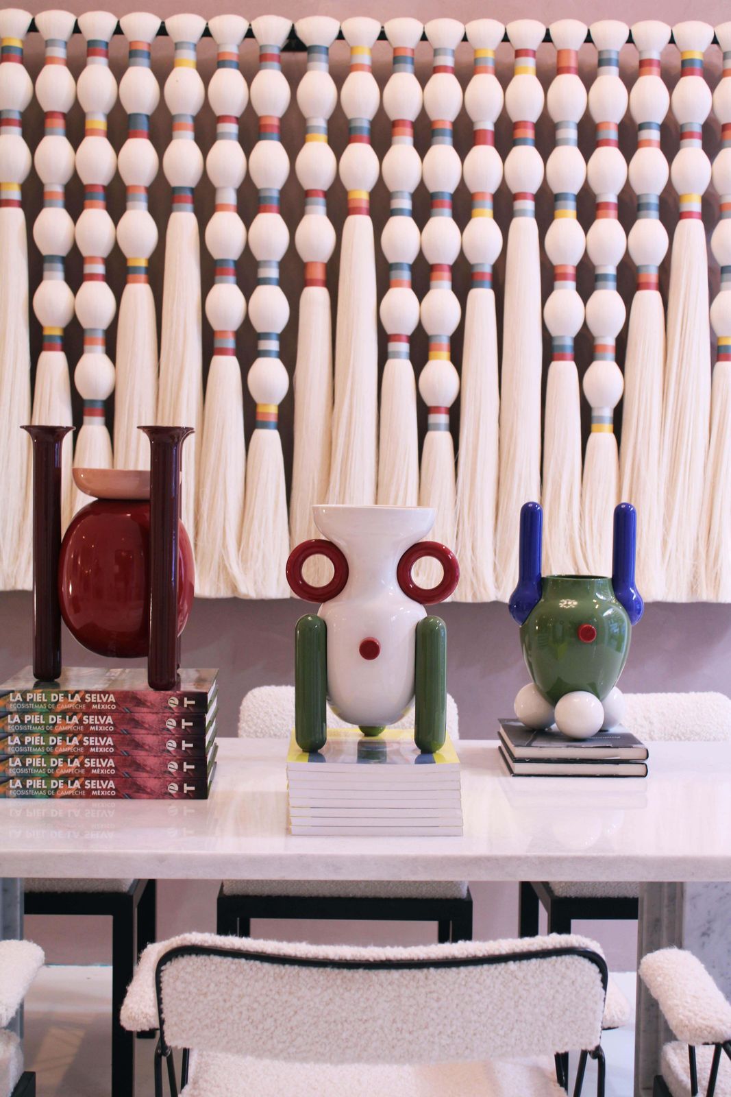 Contemporary Red Vases Made Of Ceramic Designed By Jaime Hayón photo Home Decor