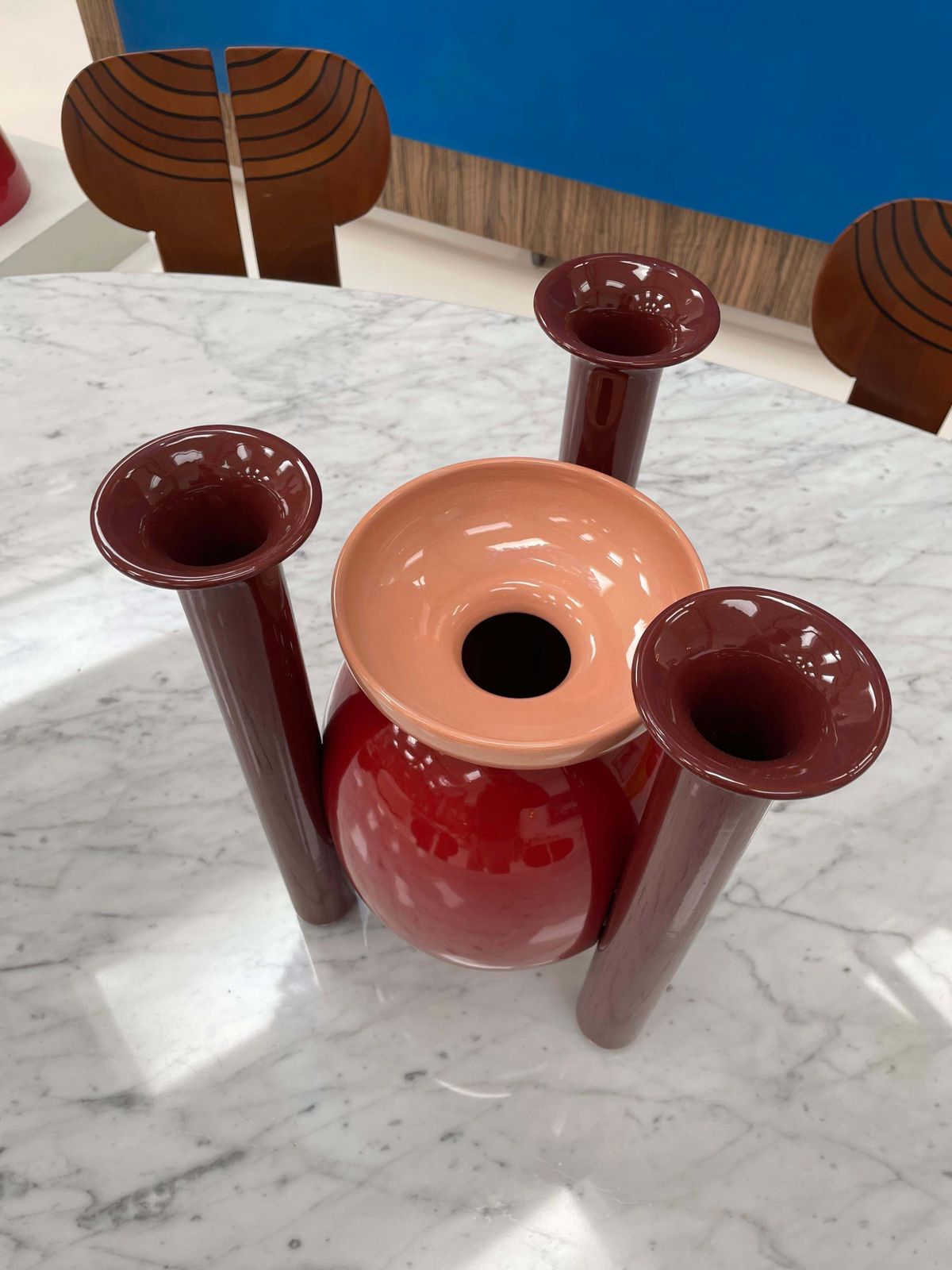 Contemporary Red Vases Made Of Ceramic Designed By Jaime Hayón photo buy