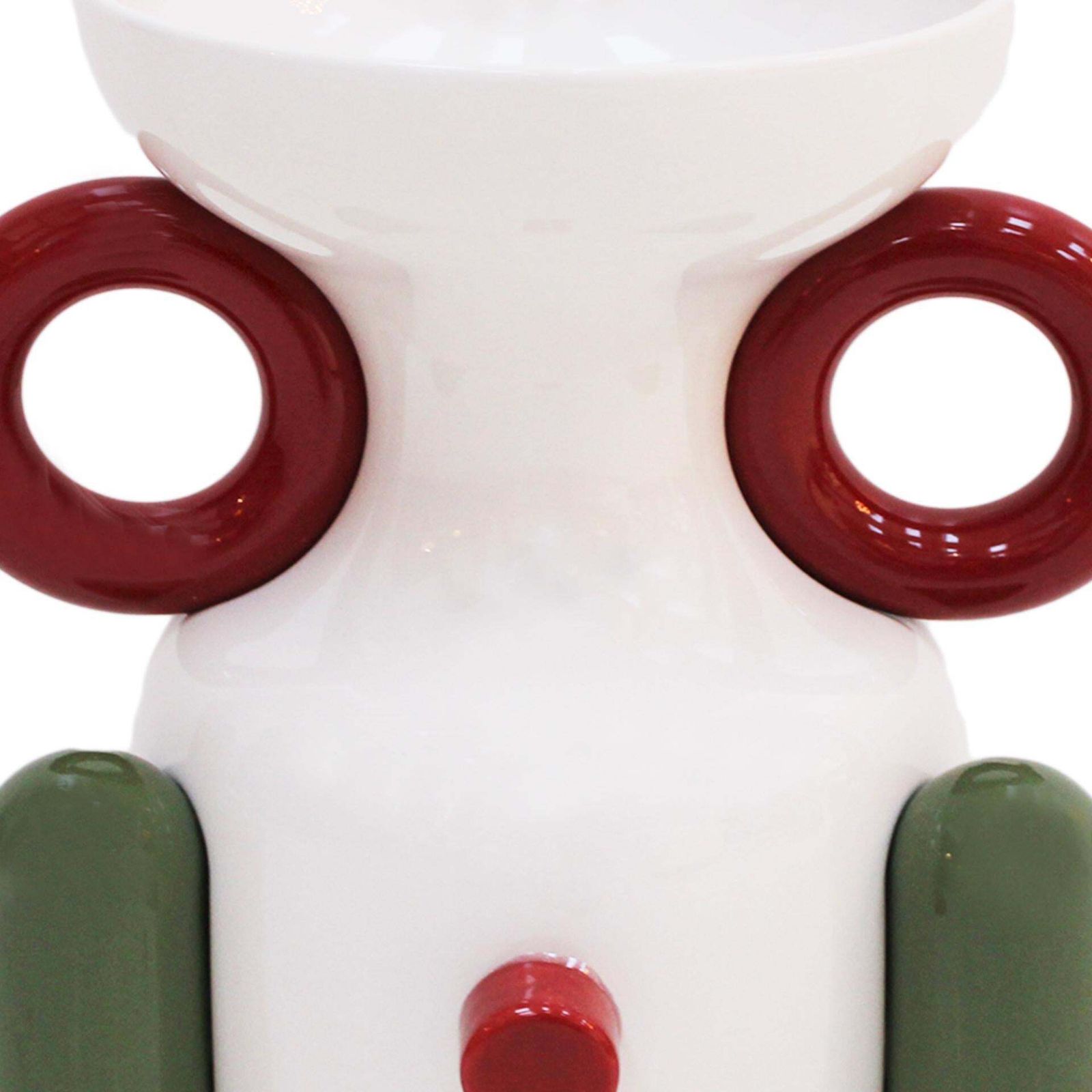 Contemporary White Vase Made Of Ceramic Designed By Jaime Hayón photo Home Decor