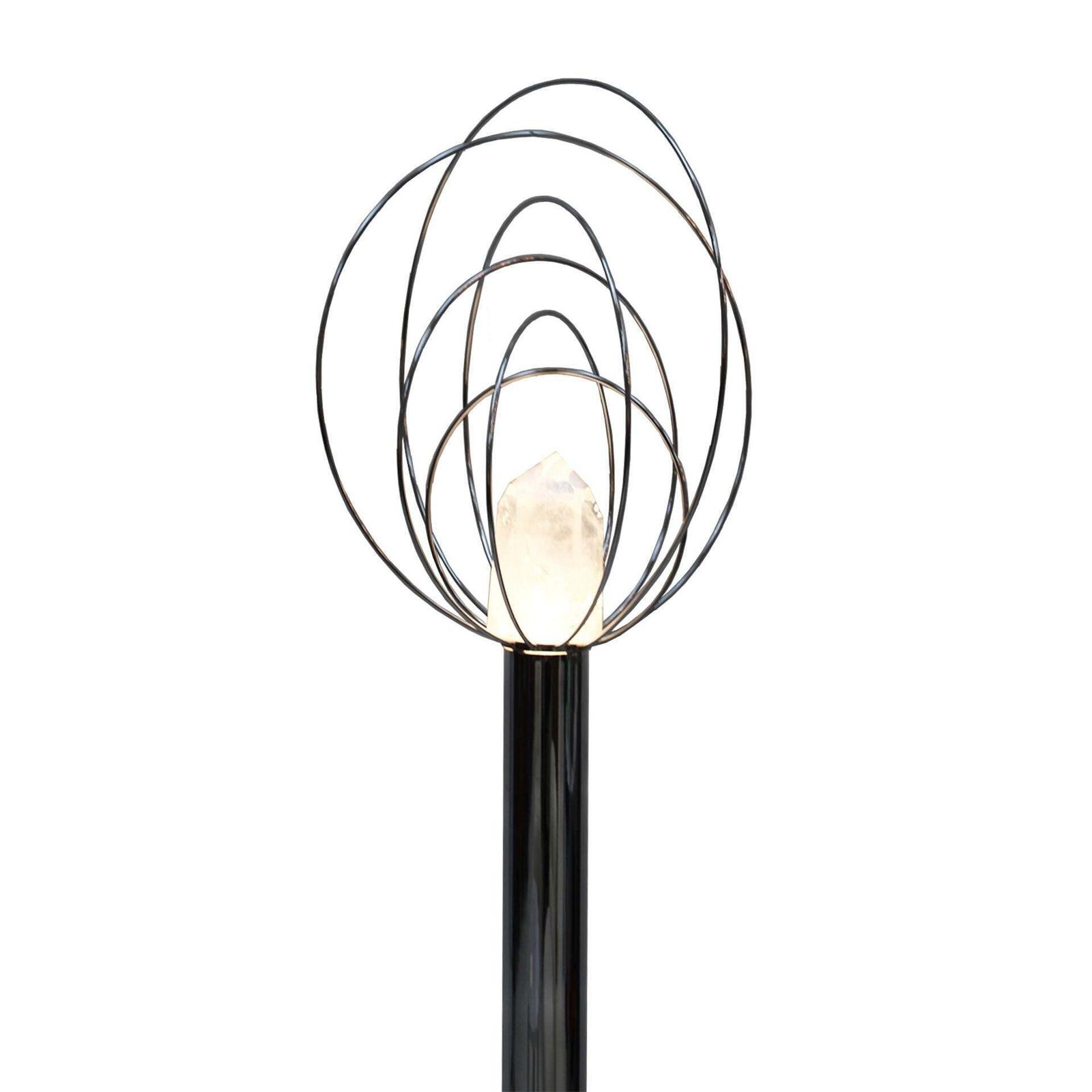 photo furniture Mid Century Modern By Angelo Brotto Metal Barnaba Pair Of Italian Lamps