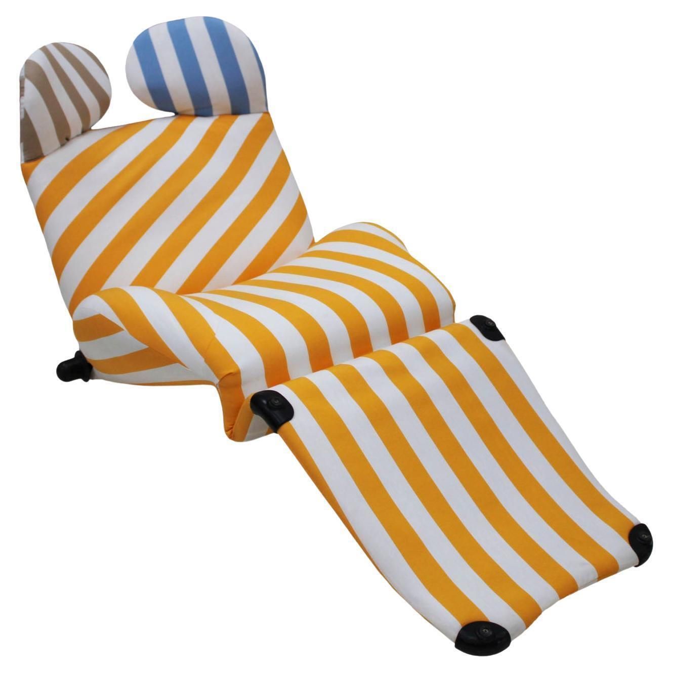 Armchair Mod. Wink Designed By Toshiyuki Kita For Cassina, 1980s