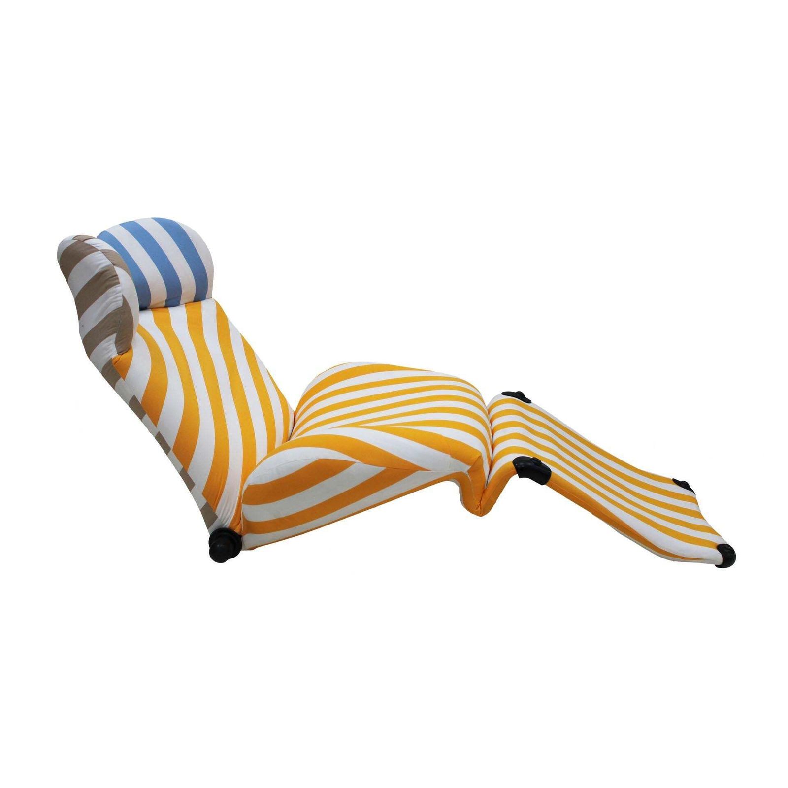 Armchair Mod. Wink Designed By Toshiyuki Kita For Cassina, 1980s photo furniture