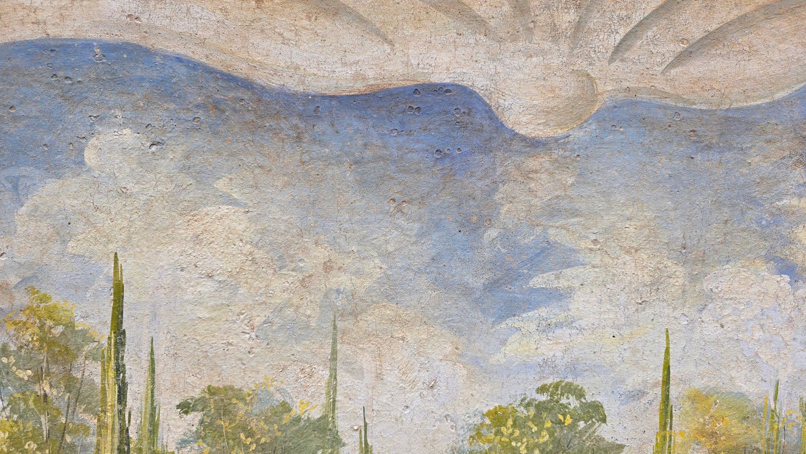 Authentic Italian Fresco In Roman Style photo 1287.0