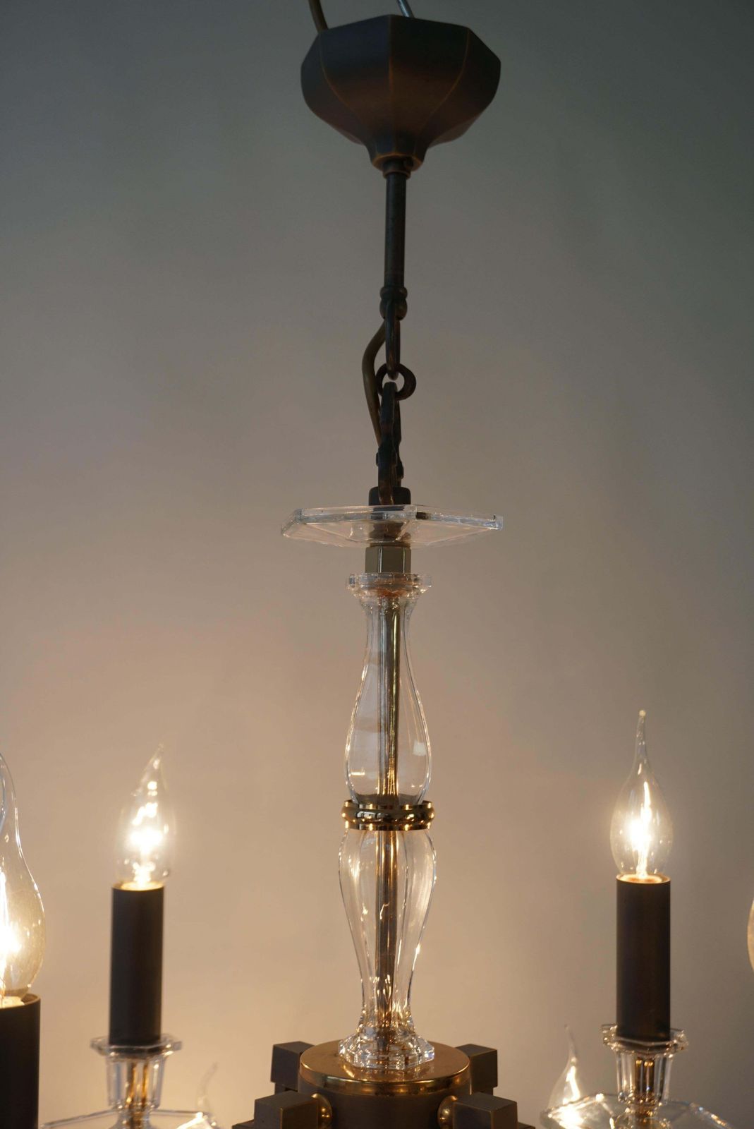 Very Elegant Classic  French Crystal Glass Chandelier photo buy