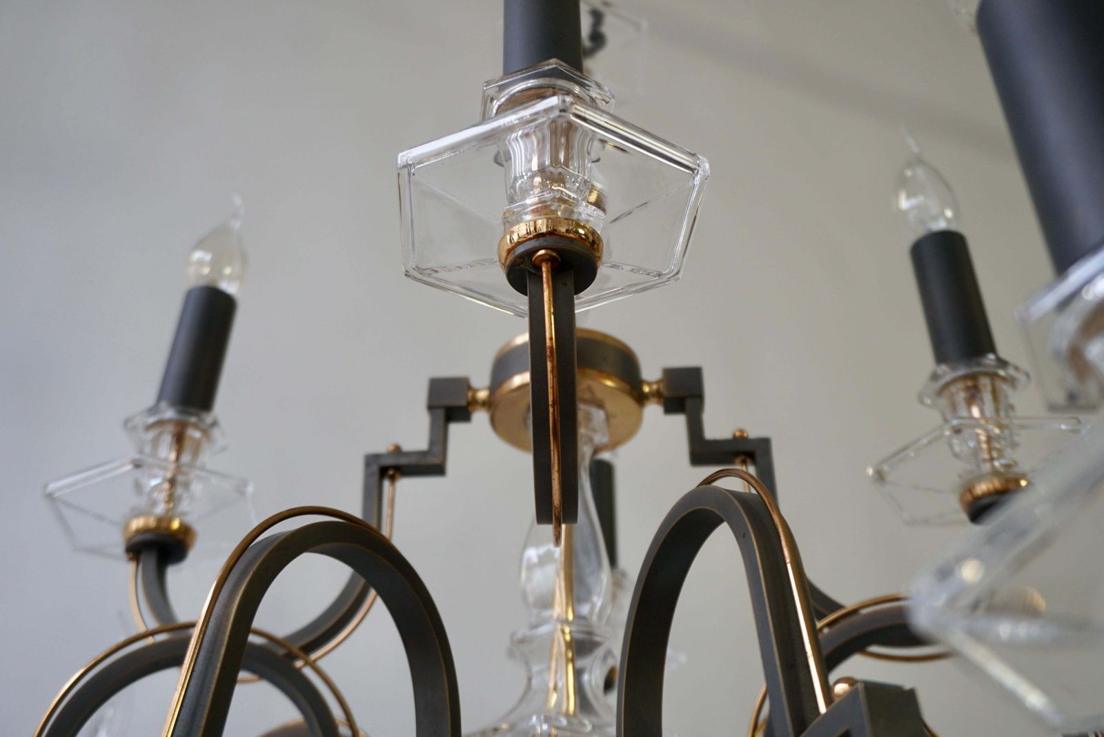 Lighting Very Elegant Classic  French Crystal Glass Chandelier photo