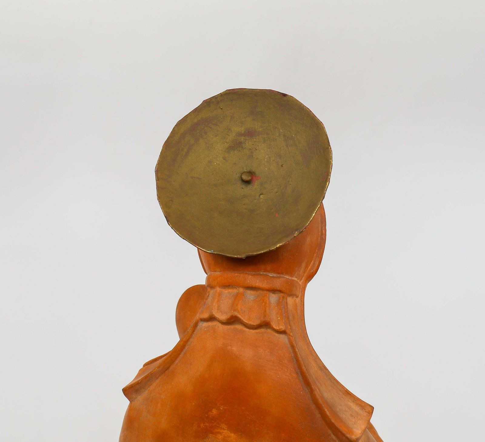 1201.0 Madonna With Child Terracotta Sculpture photo