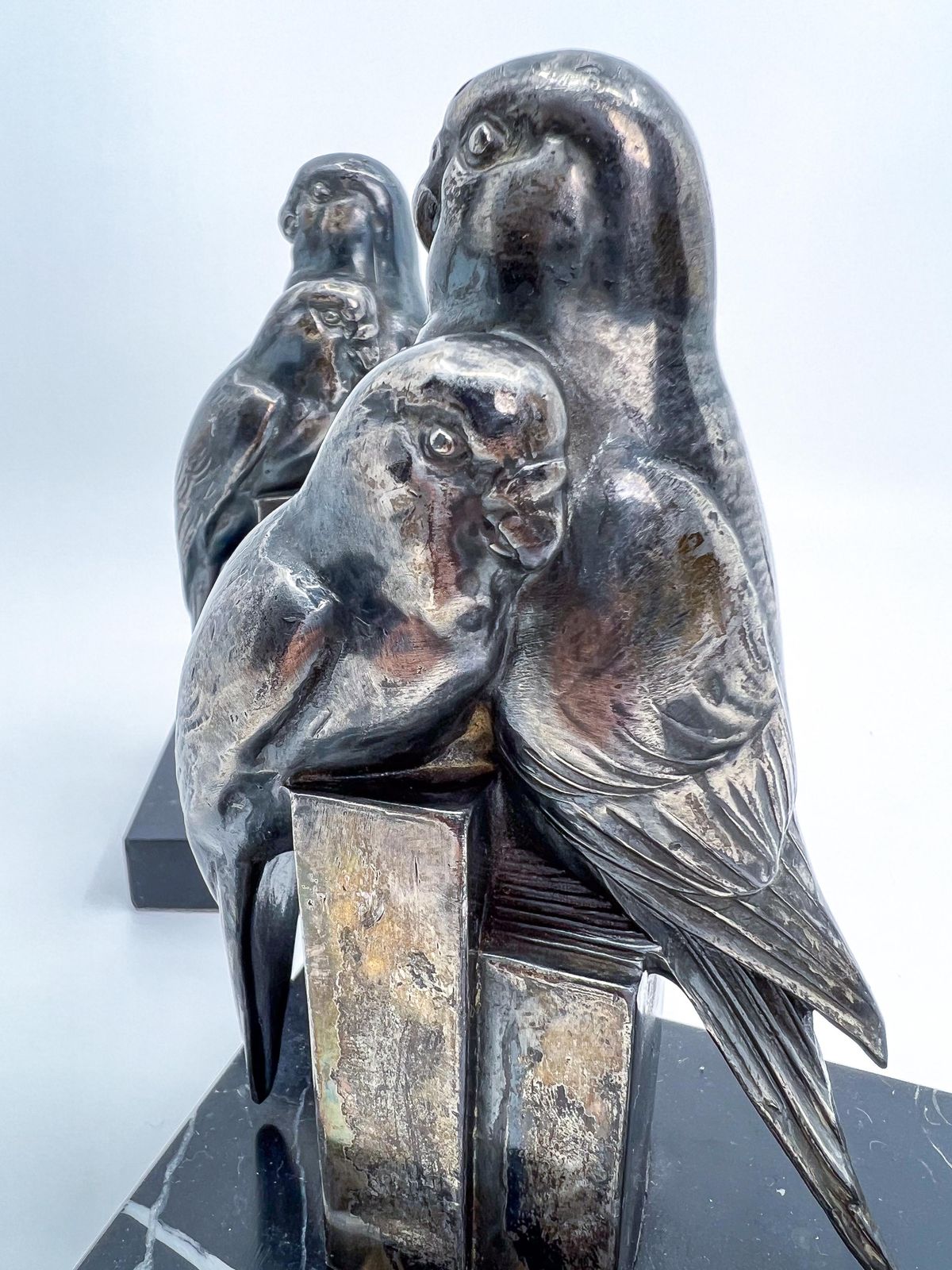 Early 20th Century Art Deco Bookends With Birds photo buy