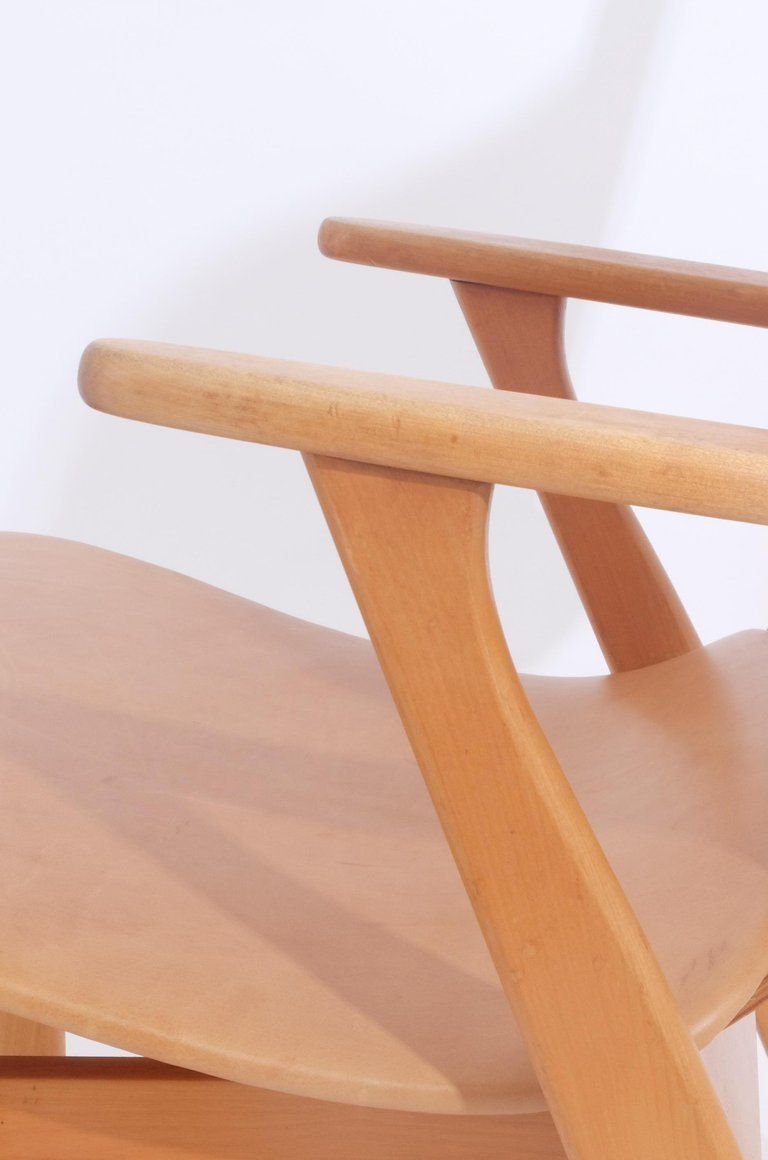 Furniture Tapiovaara "High Back Lounge Chair" For Domus Academy 1948 Signed Keravan Puuteo photo