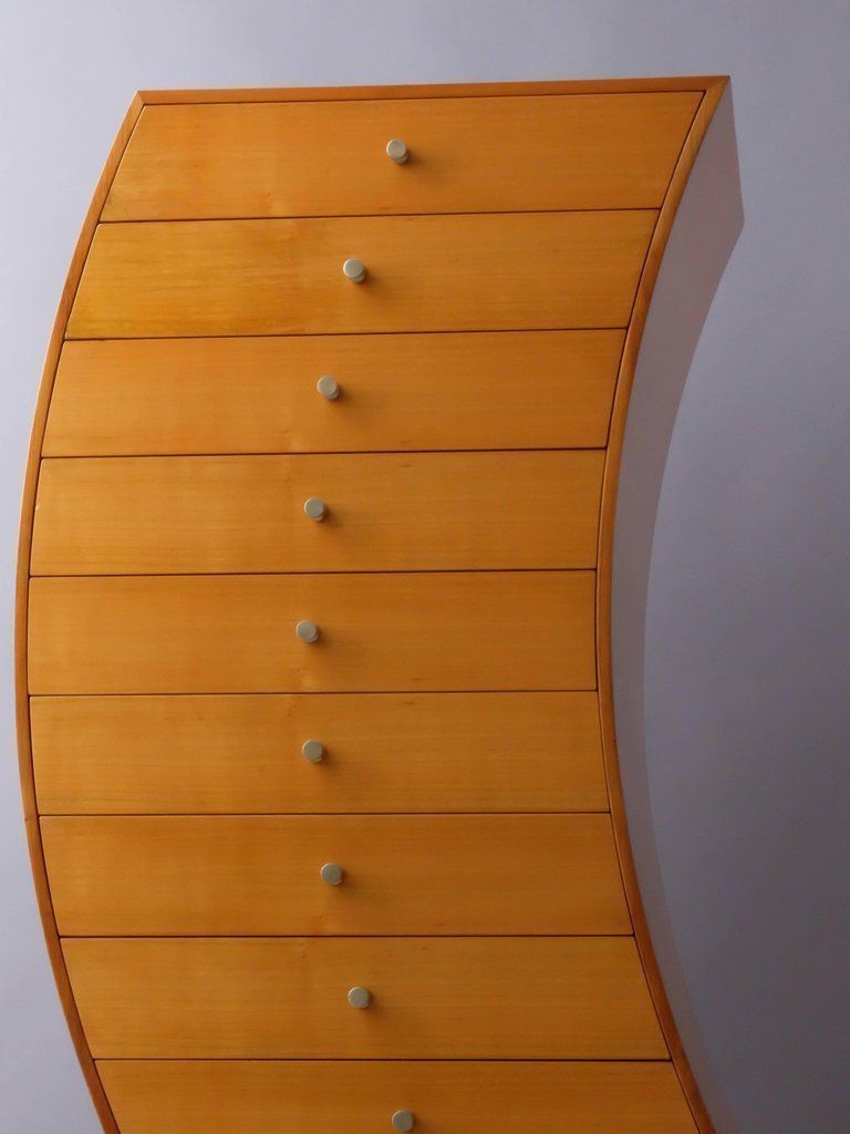 Kuramata Side 1 Furniture In Irregular Form 1989 photo vintage