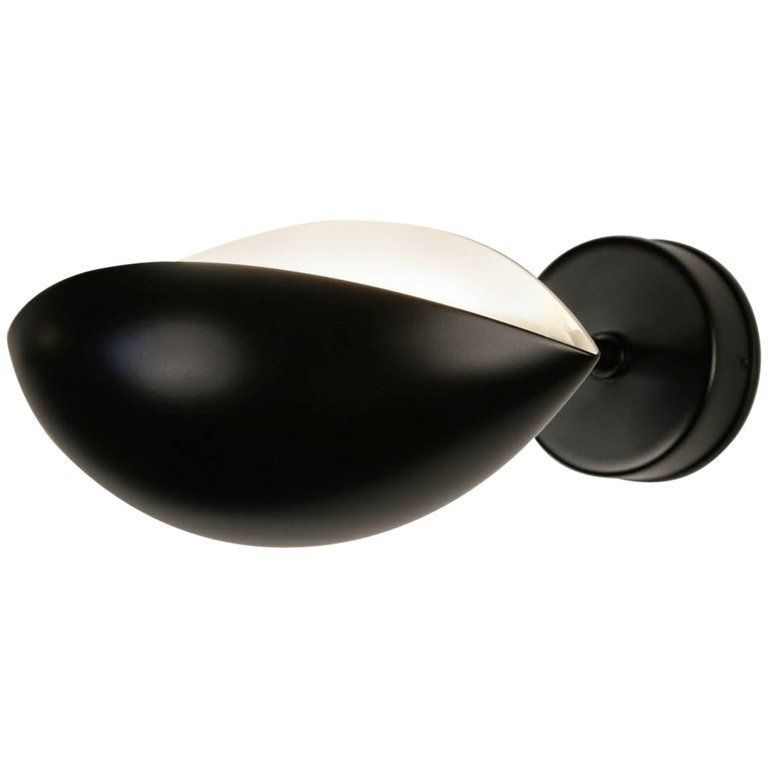 Serge Mouille Sconce   Applique "Oeil" Or Eye