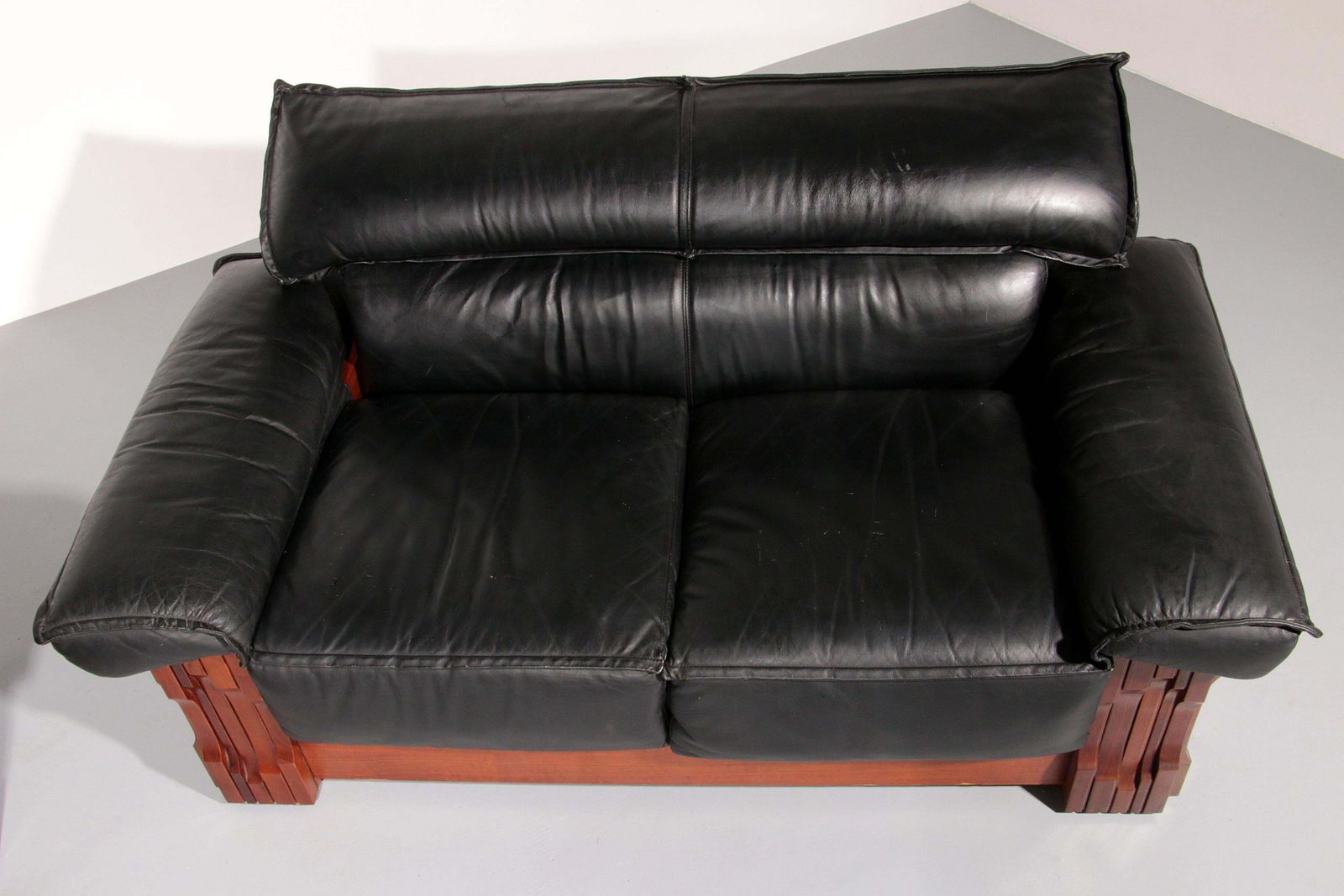 Two Seater By Luciano Frigerio Di Desio, From 1968 Model Norman'' Piano Bench photo buy