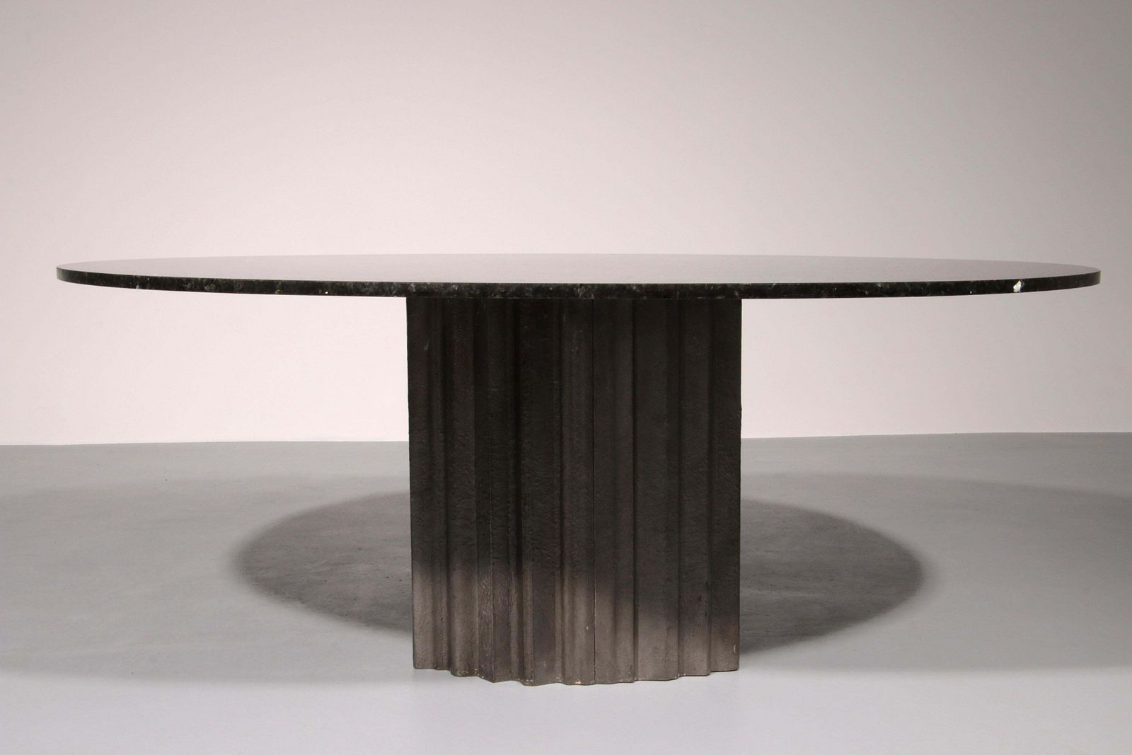 Chic Brutalist Dining Table By Max Papiri 1970 Italy photo 8449.0