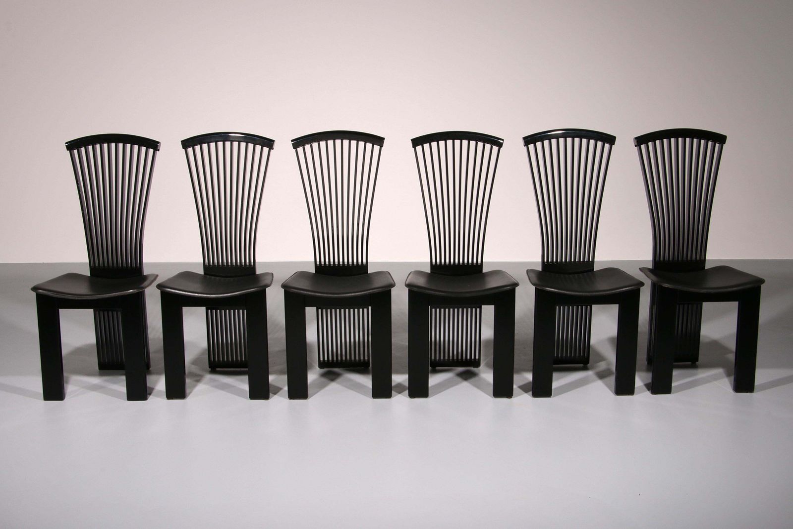 Postmodern Dining Chairs By Pietro Costantini, Italy 1980s photo for sale