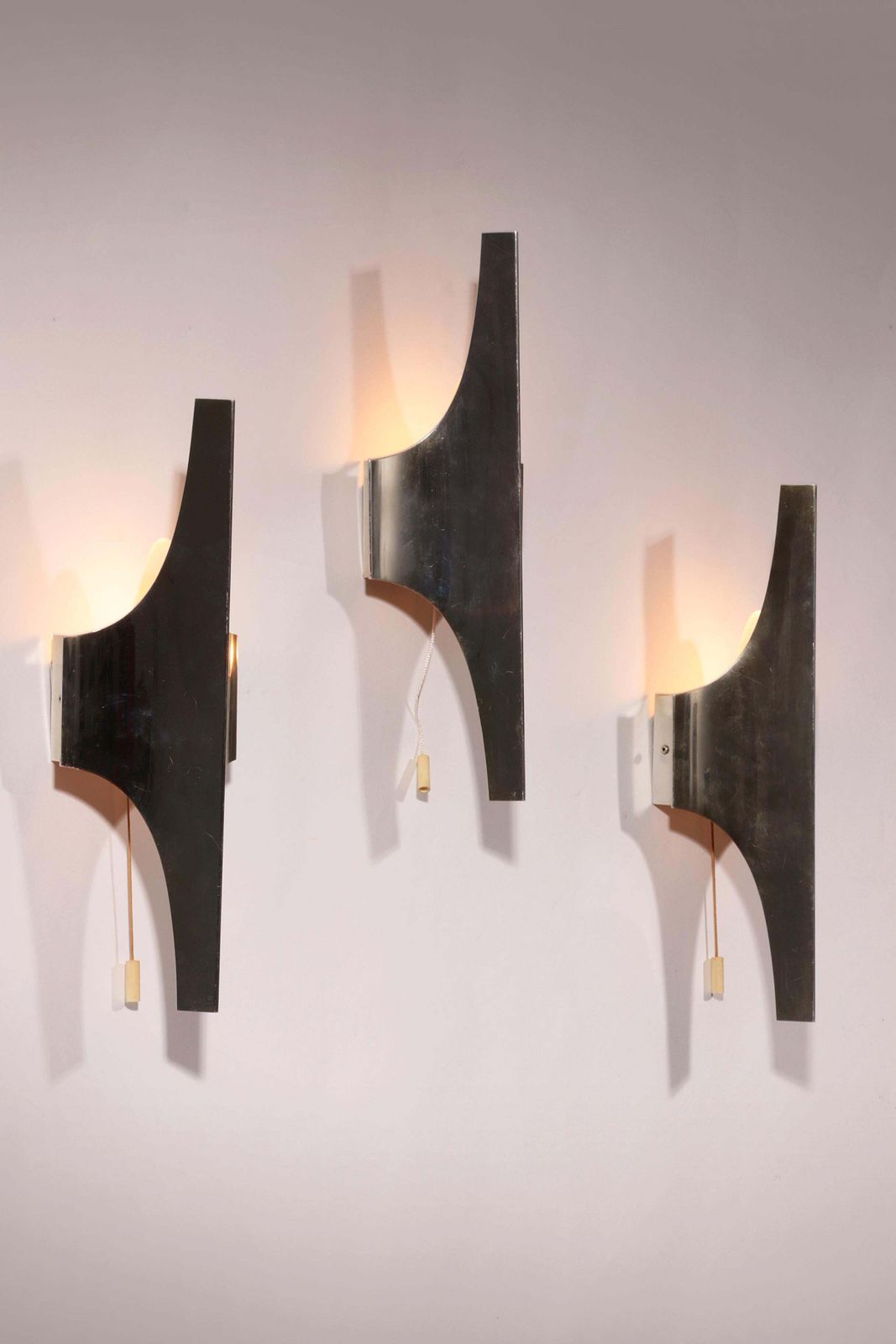Mid Century Silver Wall Lamp By Wilhelm Braun Feldweg – Doria Leuchten, Germany photo furniture