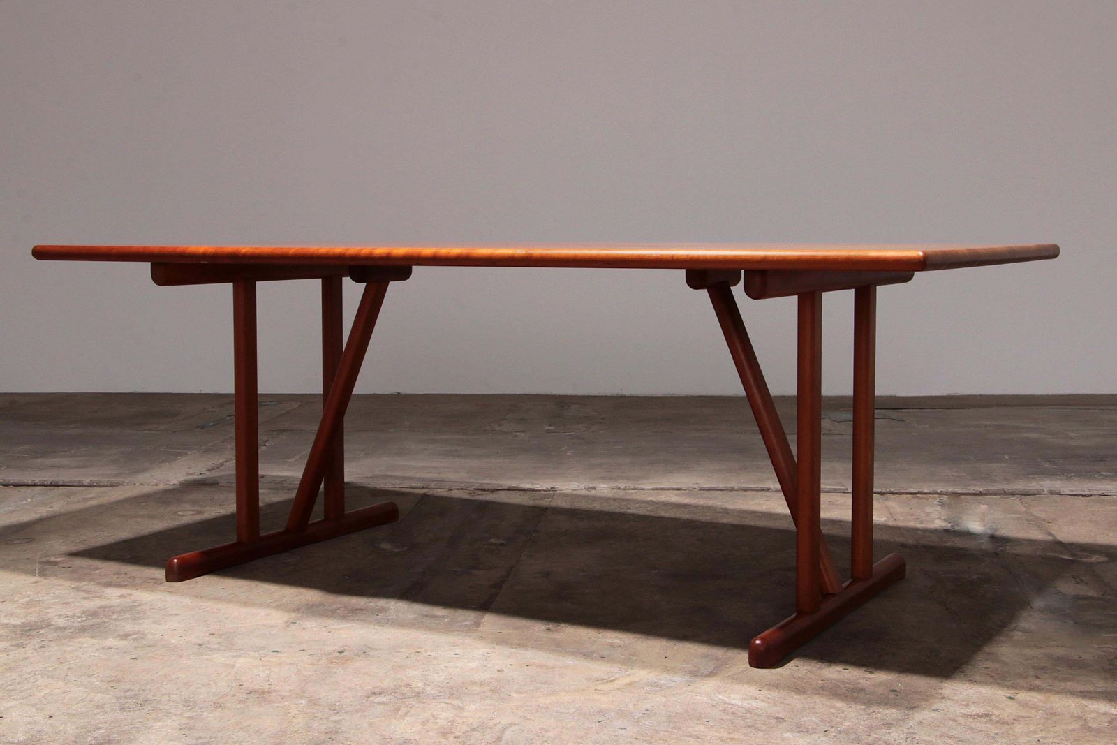 Hansen Sorensen Dining Room Table With 6 Chairs, 1970 Denmark photo 3303.0