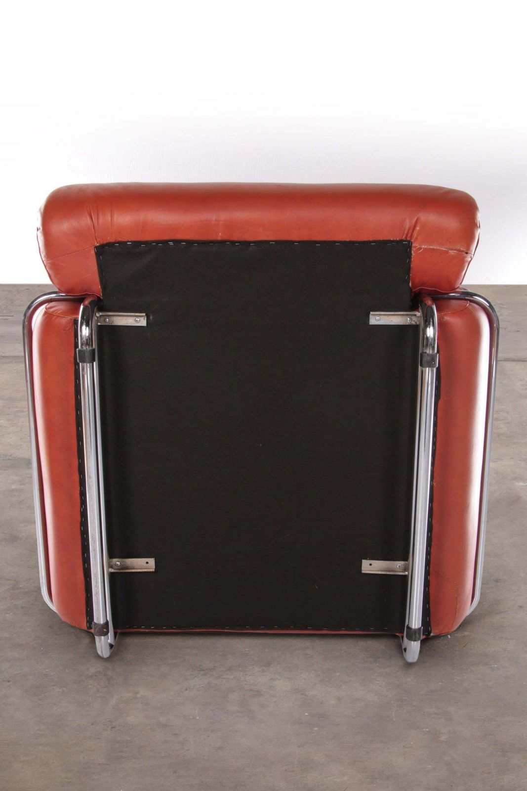 Guido Faleschini Leather Armchairs Vintage Style From Italy 1970 photo buy
