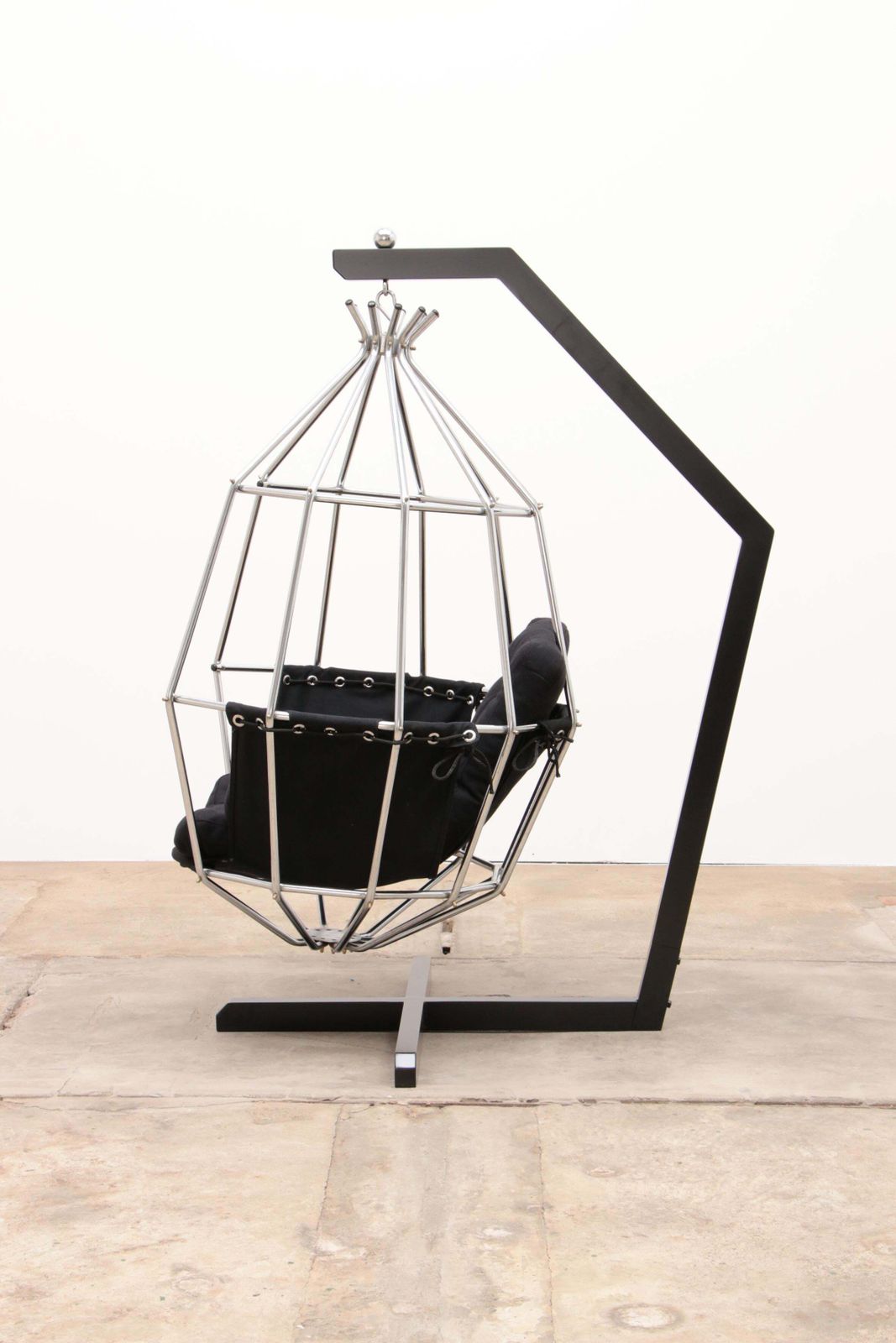 Hanging Easy Chair Gojan By Ib Arberg For Abra Möbler, Sweden, 1970s photo 4503.0