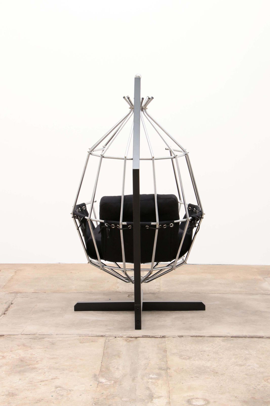 Hanging Easy Chair Gojan By Ib Arberg For Abra Möbler, Sweden, 1970s photo vinterior