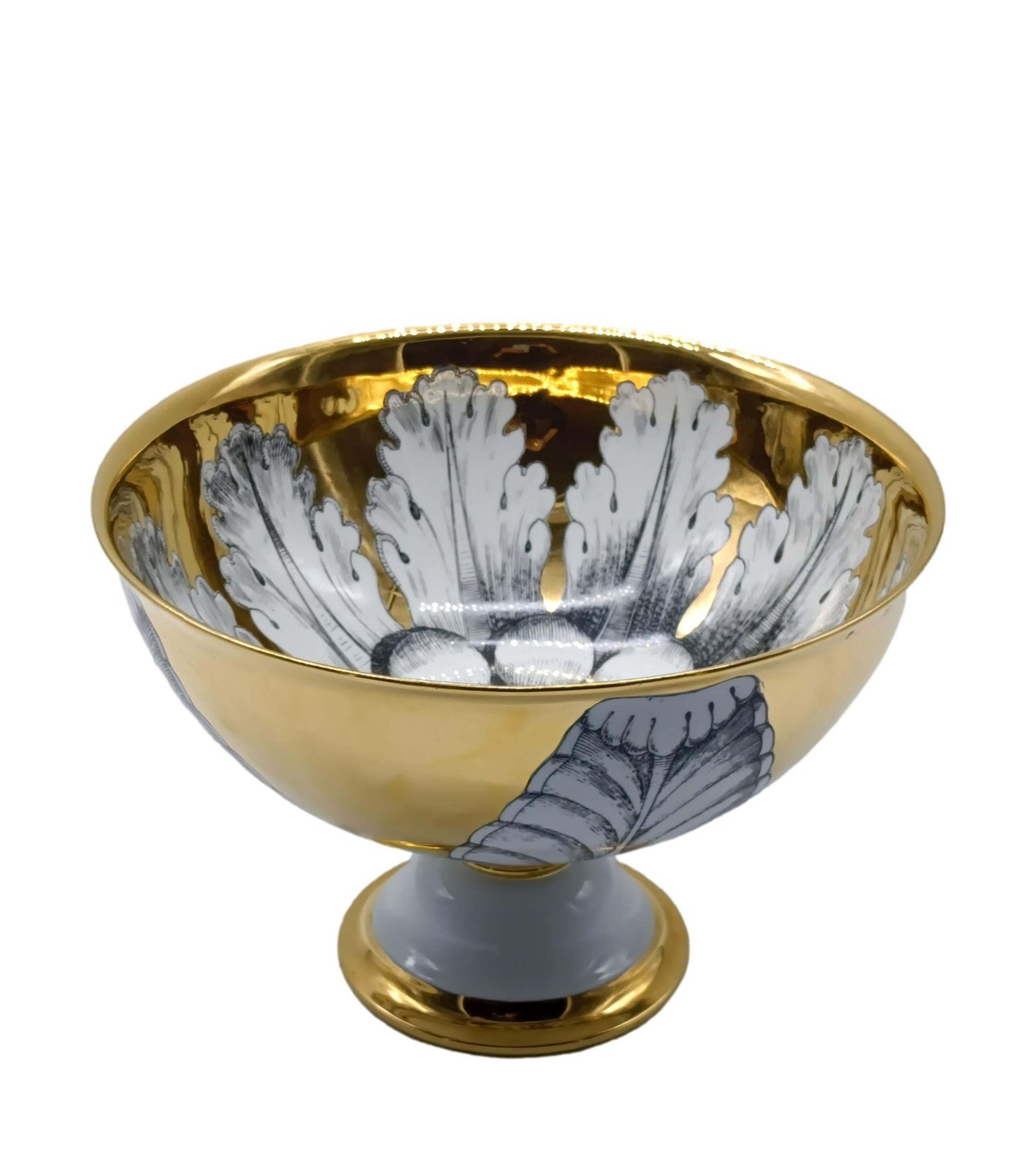 Pietro Fornasetti Porcelain Centerpiece "Rosone," Italy 2000s photo Home Decor