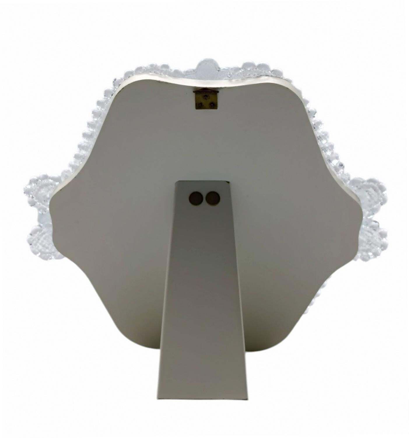 Barovier & Toso Attrib. Murano Glass Table Mirror, Italy 1950s photo Home Decor