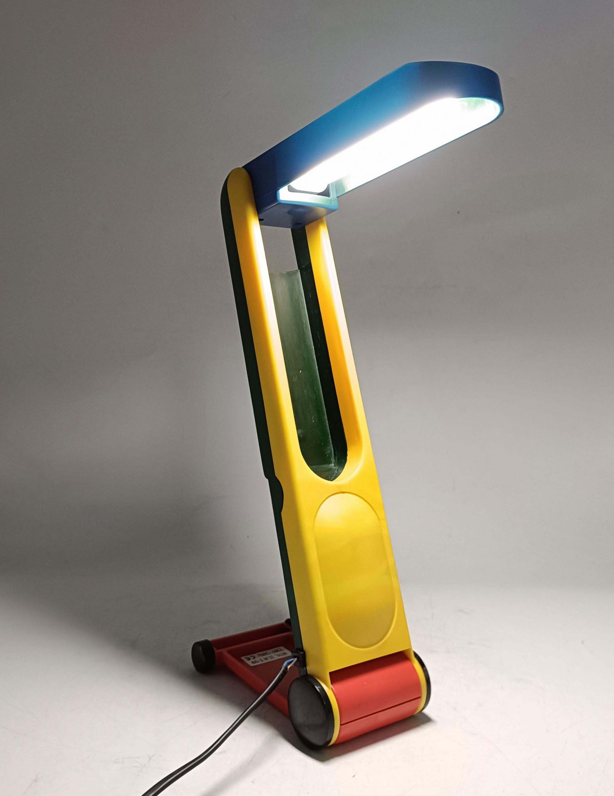 photo for sale Benetton Folding Table Lamp Memphis Style, Italy 1980s