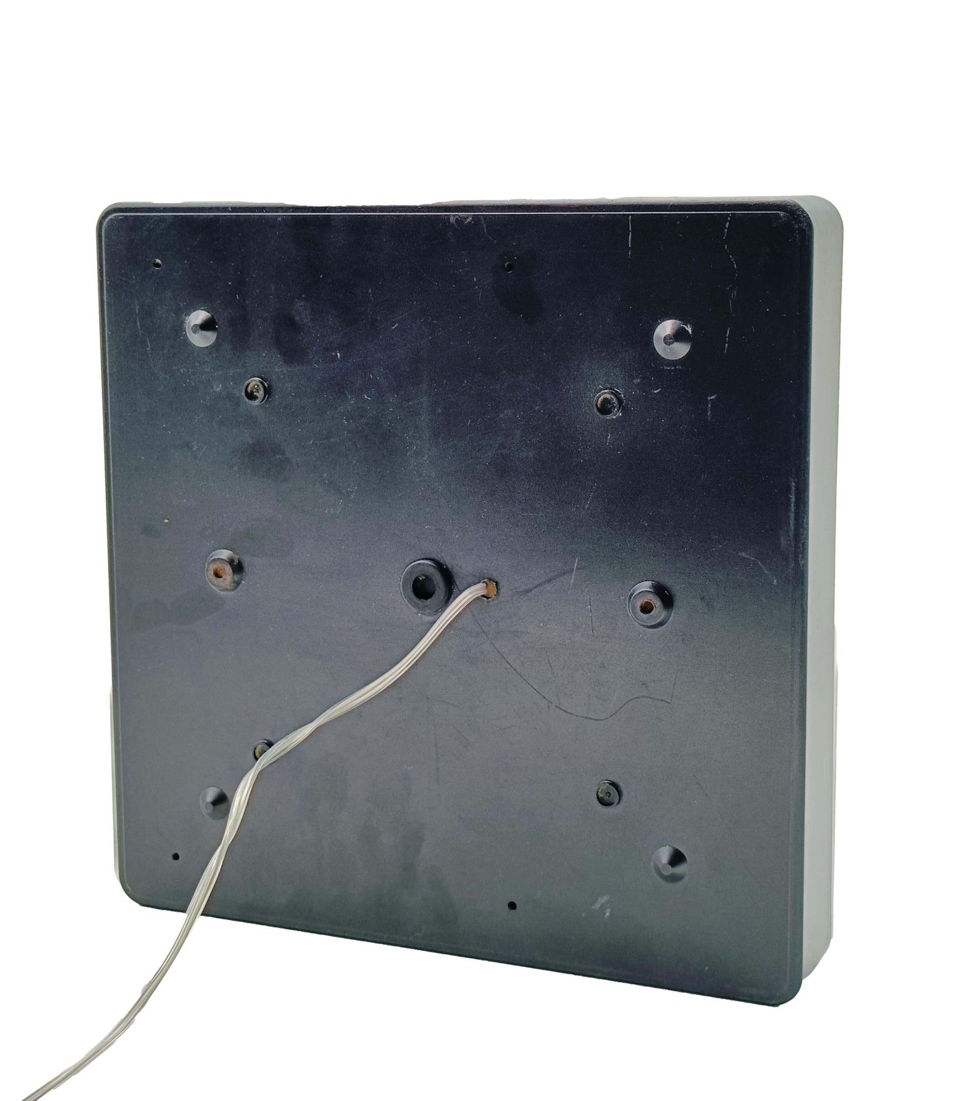 Minimalist Square Wall Lamp In Metal And Acrylic, Italy 1970s photo Lighting