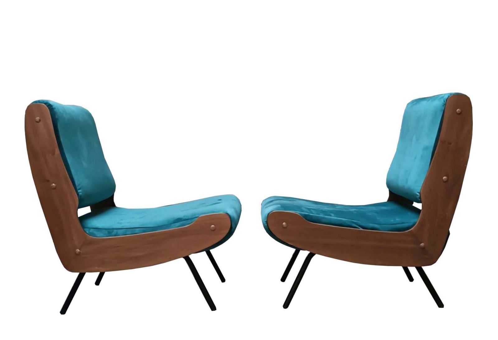 Gianfranco Frattini Per Cassina Coppia Di Poltrone Mod.836, Italia 1960s photo 11837.0