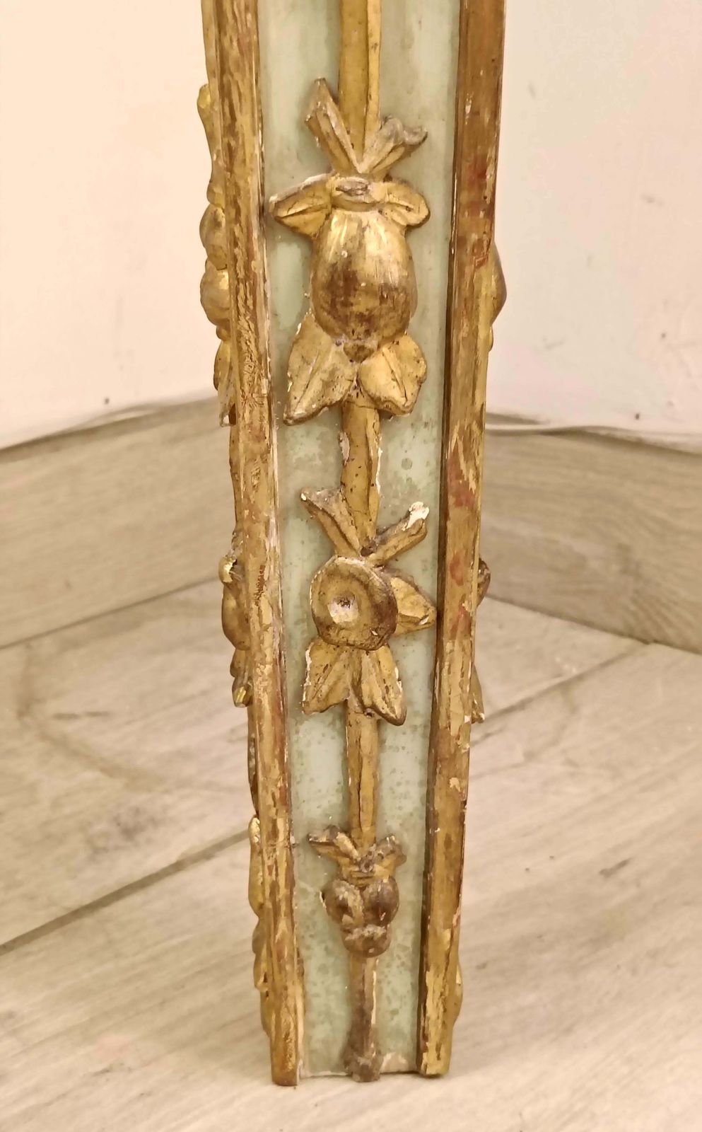 20585.0 Pair Of Neoclassical Louis XVI Consoles In Wood And Marble, Italy 18th Century photo