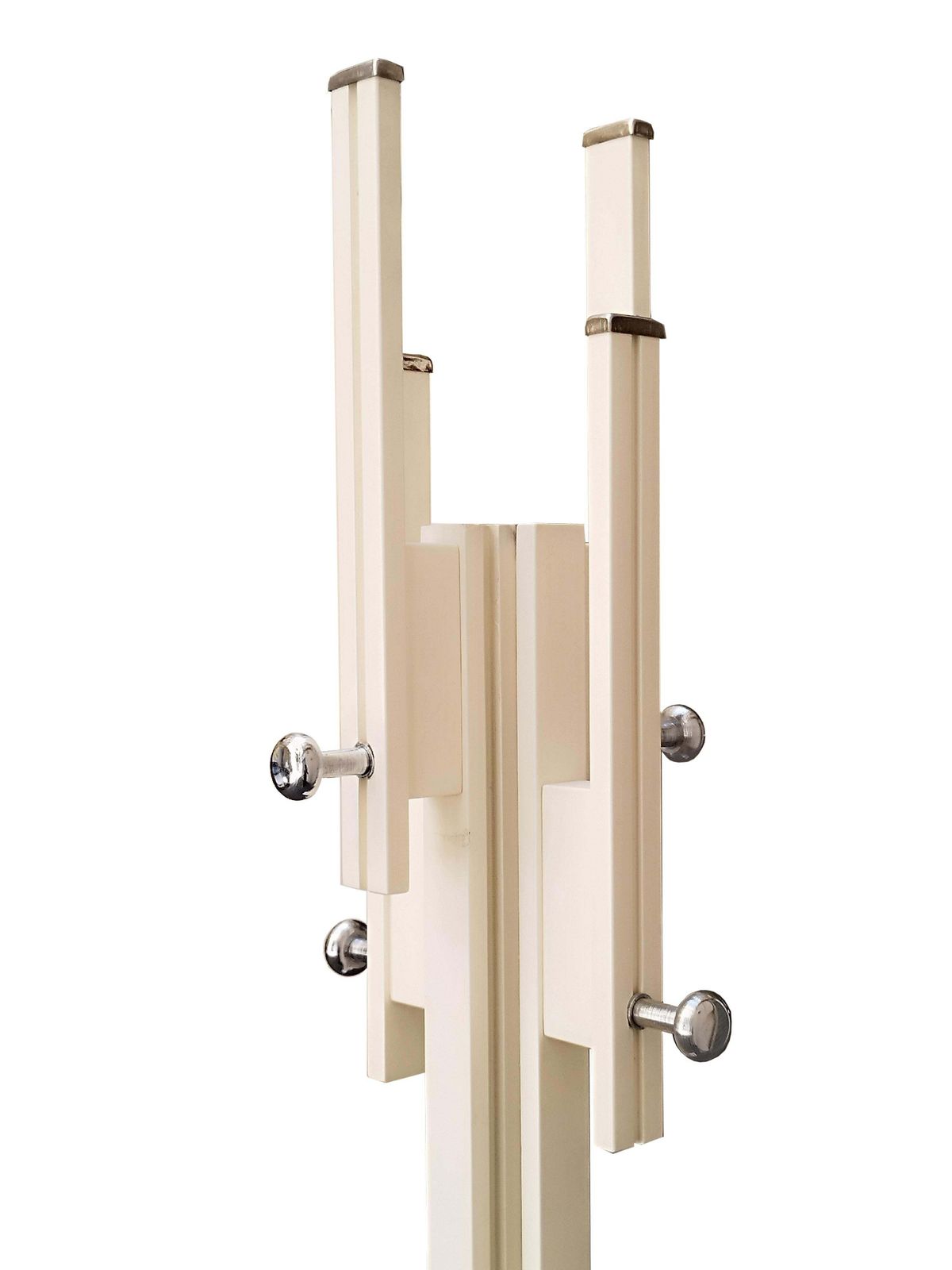 Carlo De Carli For Fiarm White Wood Coat Rack, Italy, 1970s photo furniture