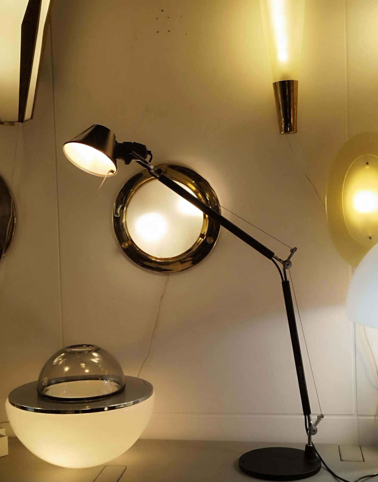 De Lucchi & Fassina For Artemide "Tolomeo" Table Lamp, Italy 1980s photo buy
