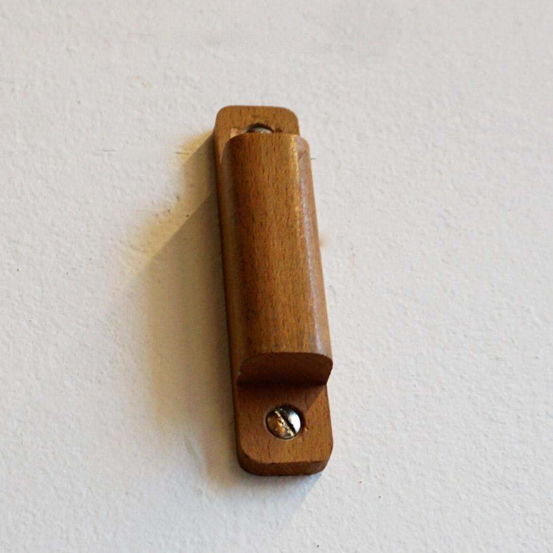 Circular Teak Wall Mirror Attr U. And O. Kristiansson For Luxus Vittsjö Sweden photo vinterior