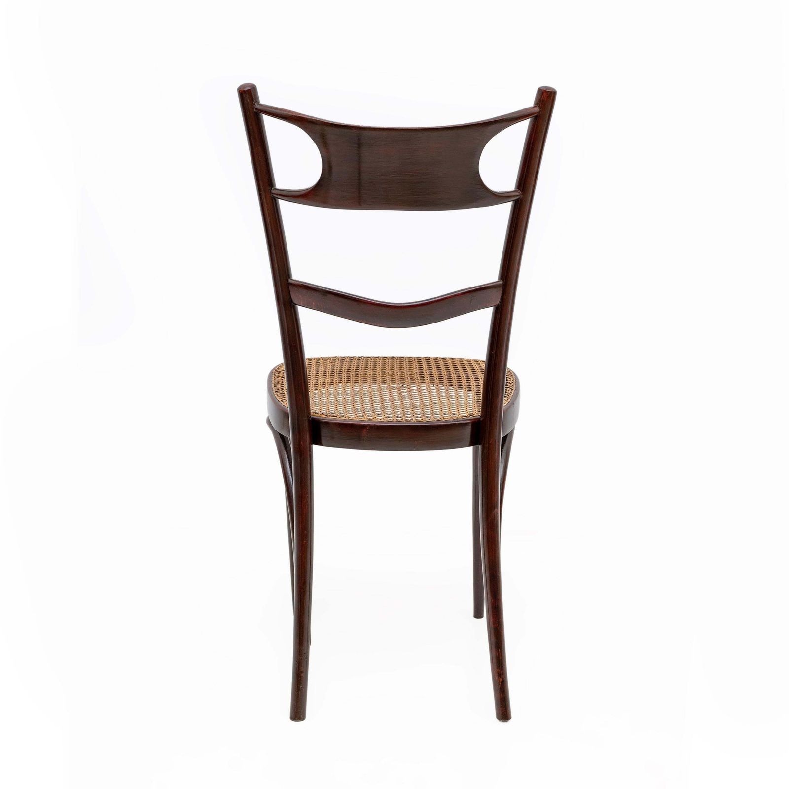 photo for sale Set Six Early 20th Century Neapolitan Bent Beech Thonet Chairs Sautto & Liberale
