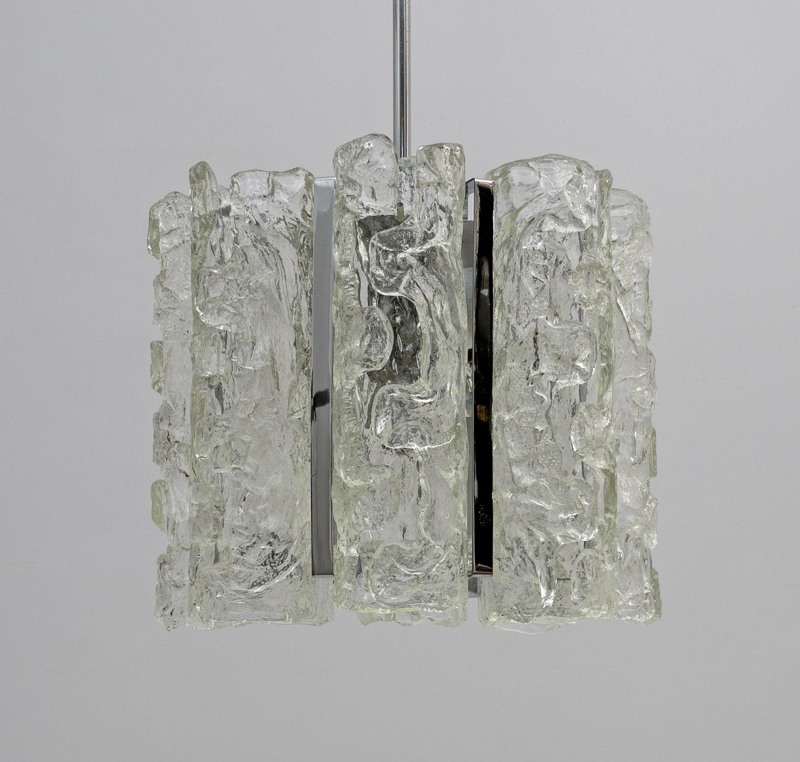 Carlo Nason Postmodern Italian Murano Glass Chandelier For Mazzega, 1970s photo for sale
