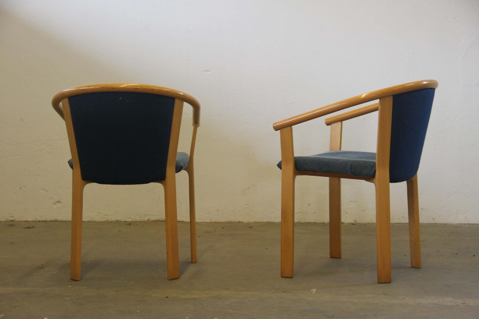 photo for sale Beech Wood Dining Chairs By Rud Thygesen & Johnny Sørensen For Magnus Olesen