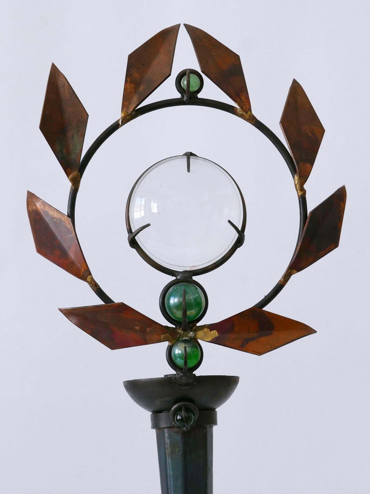 photo furniture Set Of Two Mark Brazier Jones Candlesticks Model Olympia 1990s, Signed & Dated