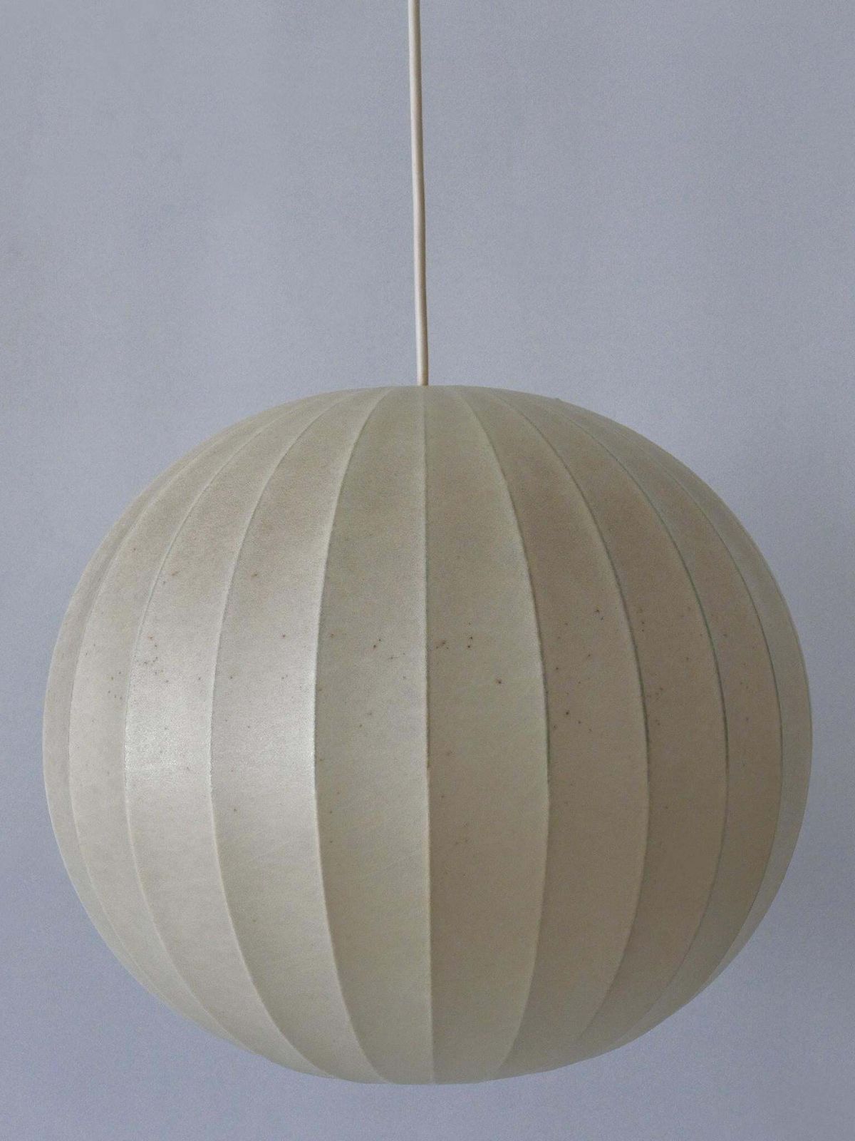Lighting Mid Century Modern Goldkant Cocoon Pendant Lamp Or Hanging Light Germany 1960s photo