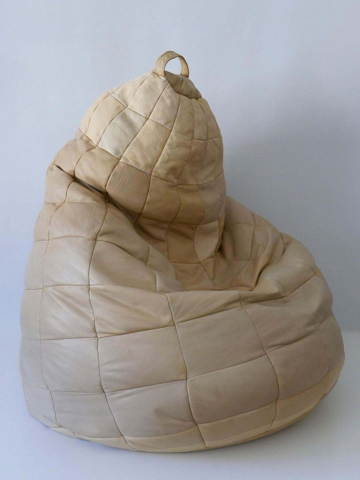 De Sede Patchwork Leather Beanbag Or Ottoman Switzerland 1970s photo for sale
